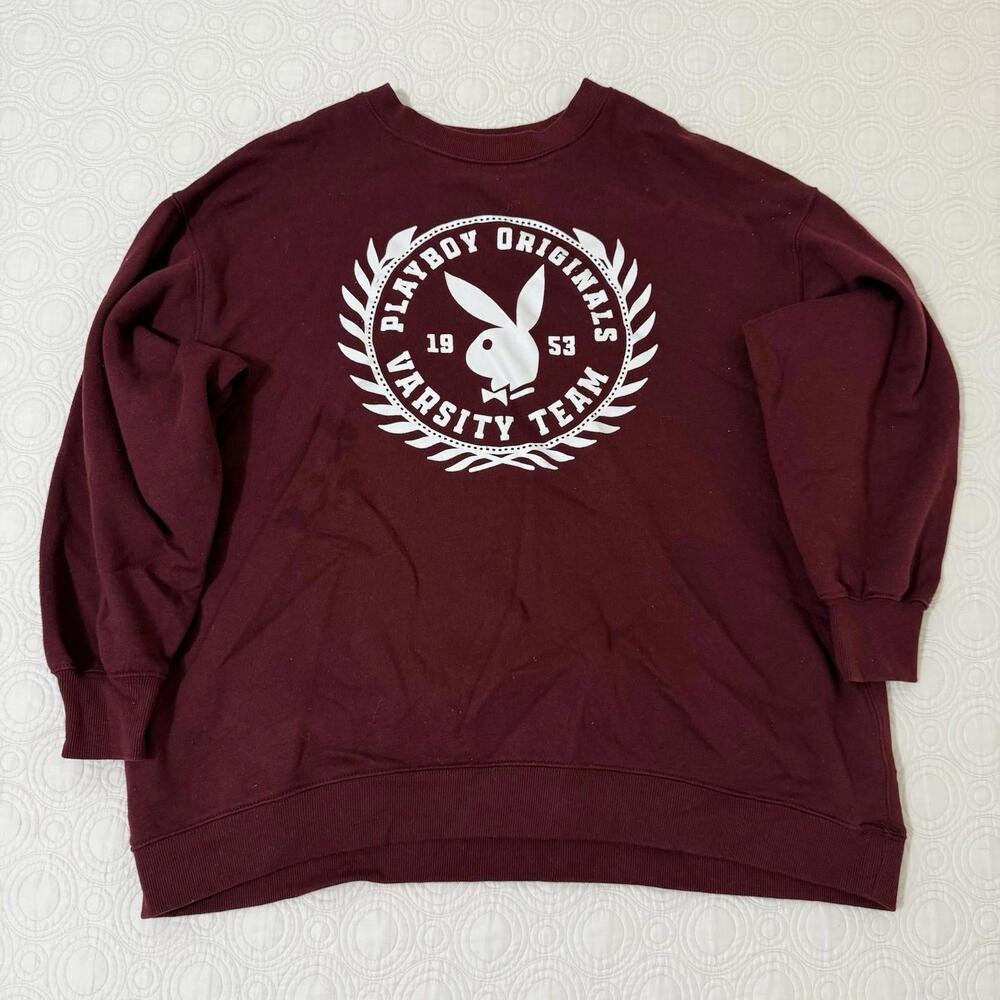 Playboy Varsity Team Pullover Sweatshirt Men’s